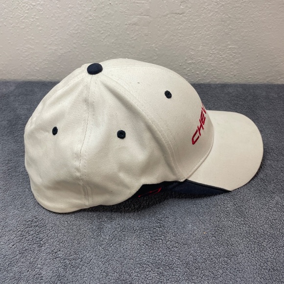 NWT Chevrolet Hat Cap White Black Ralph White Cotton - Picture 4 of 10